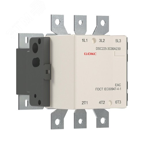 Изображение товара Контактор магнитный 225А 110кВт (AC3) кат 220В AC (шт)