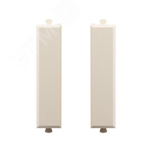 Комплект модульных заглушек, Avanti, ванильная дымка, 0,5 модуля 2 штуки - фото 1