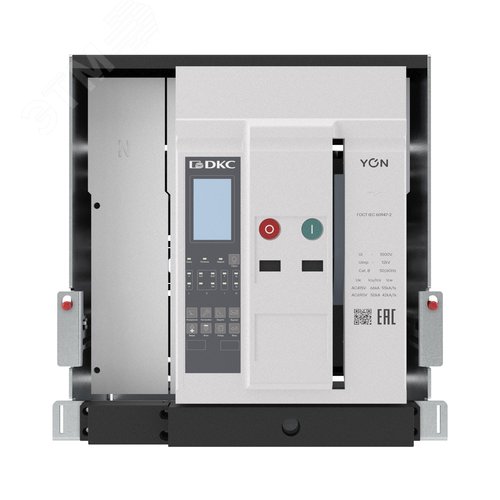 Воздушный автоматический выключатель YON pro ANX06N 4P 630 А 66 кА, типоразмер S, расцепитель ETE, стационарный, горизонтальное/вертикальное подключение, управление 220 В AC - фото 2