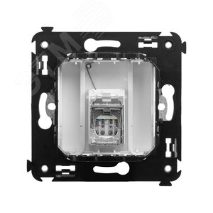 Avanti Компьютерная розетка RJ-45 в стену, кат.5e одинарнаяэкранированная, Белое облако - фото 3