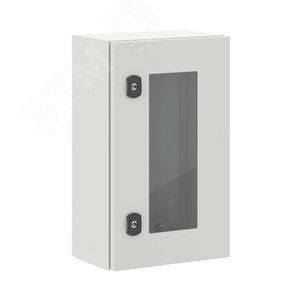 Щит монтажный ЩМП 500x300x200 мм STE с М/П с прозрачной дверью - фото 2