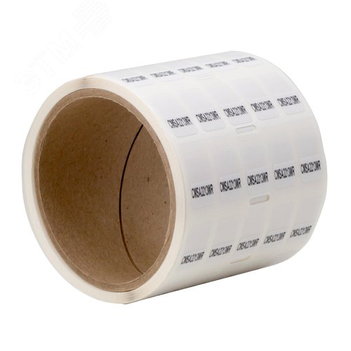 Самоламинирующаяся маркировка в рулоне для ТТ печати  13,0*22.0мм, в 5 рядов, 5000шт./упак. - фото 3