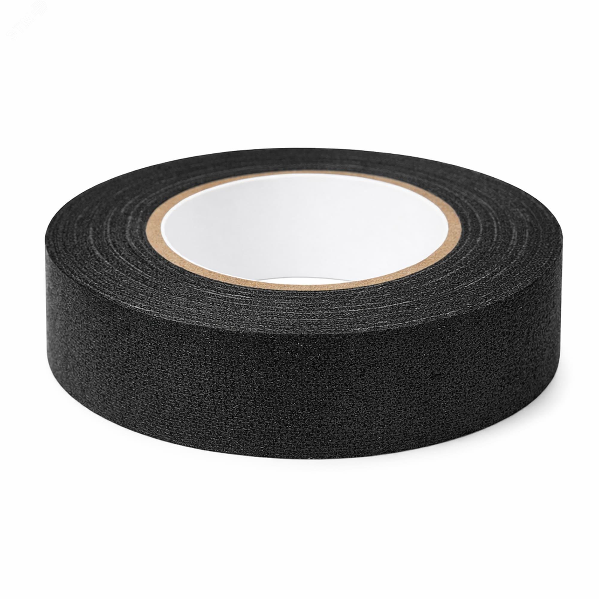 Изображение товара Изолента ХБ двухсторонняя Черная 20мм 9м DKC Quadro