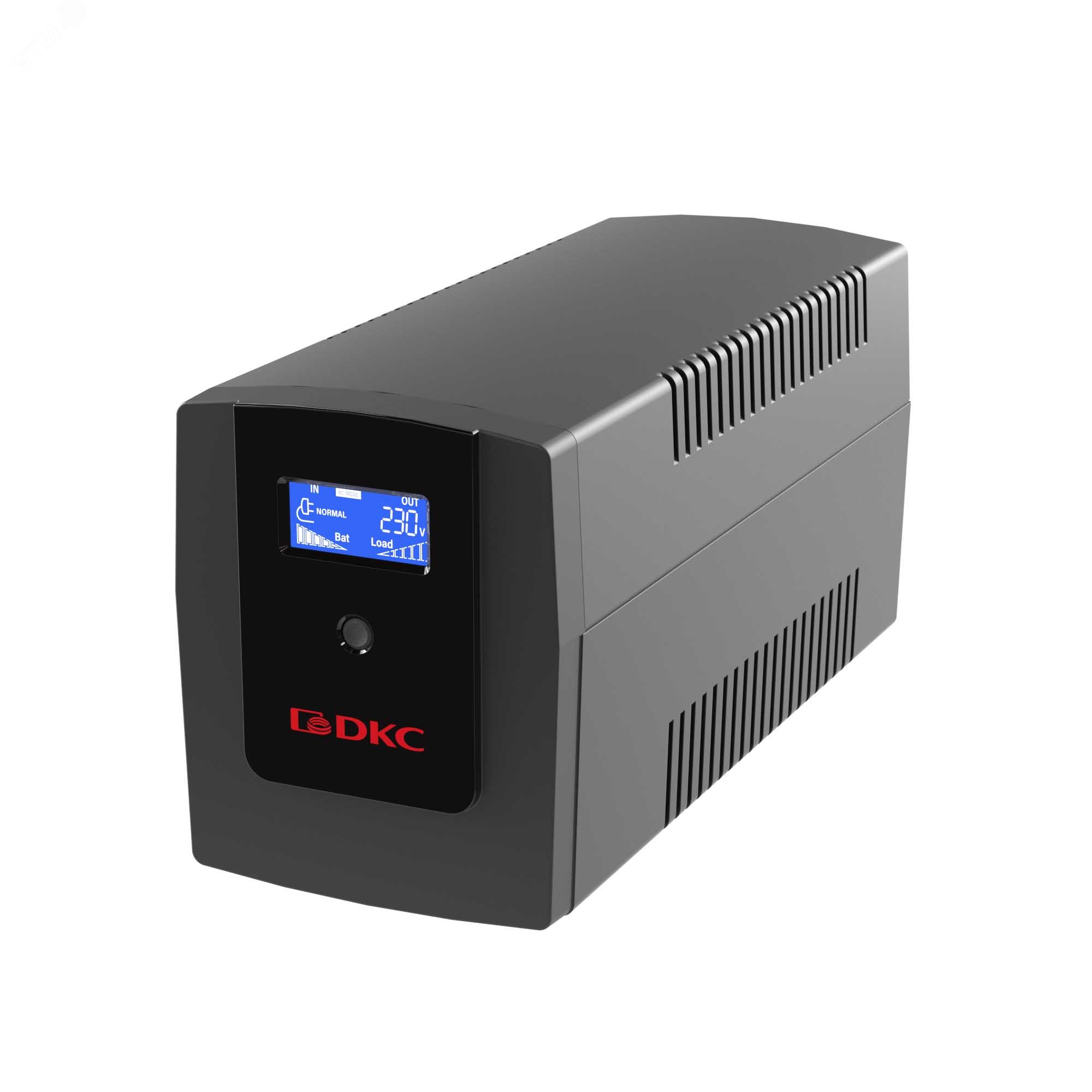 Изображение товара Источник бесперебойного питания Info LCD 1500 ВА 900 Вт с USB и RJ45