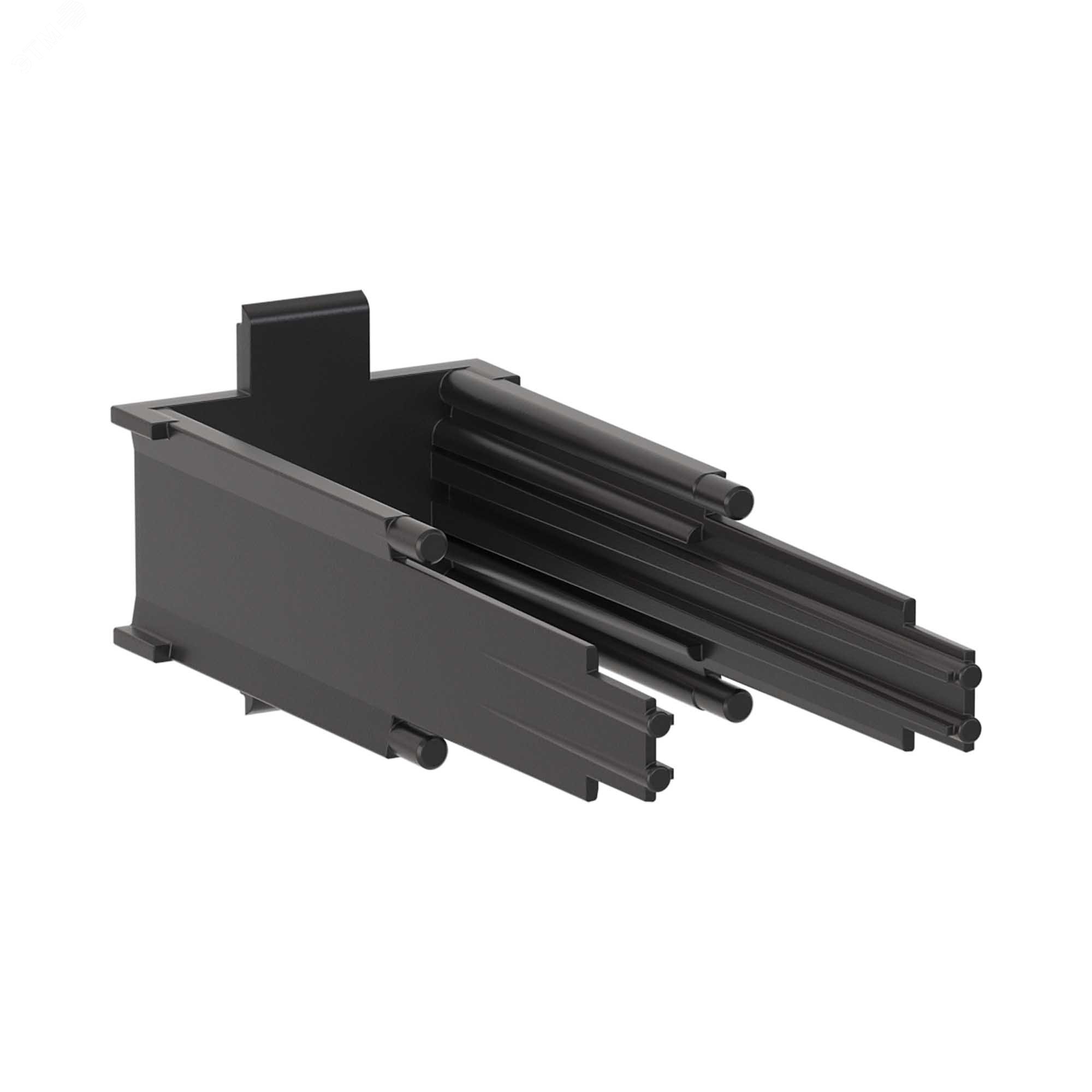 Изображение товара Соединитель для подрозеточной коробки для полых стен, глубиной 60 мм, 2модуля (шт)