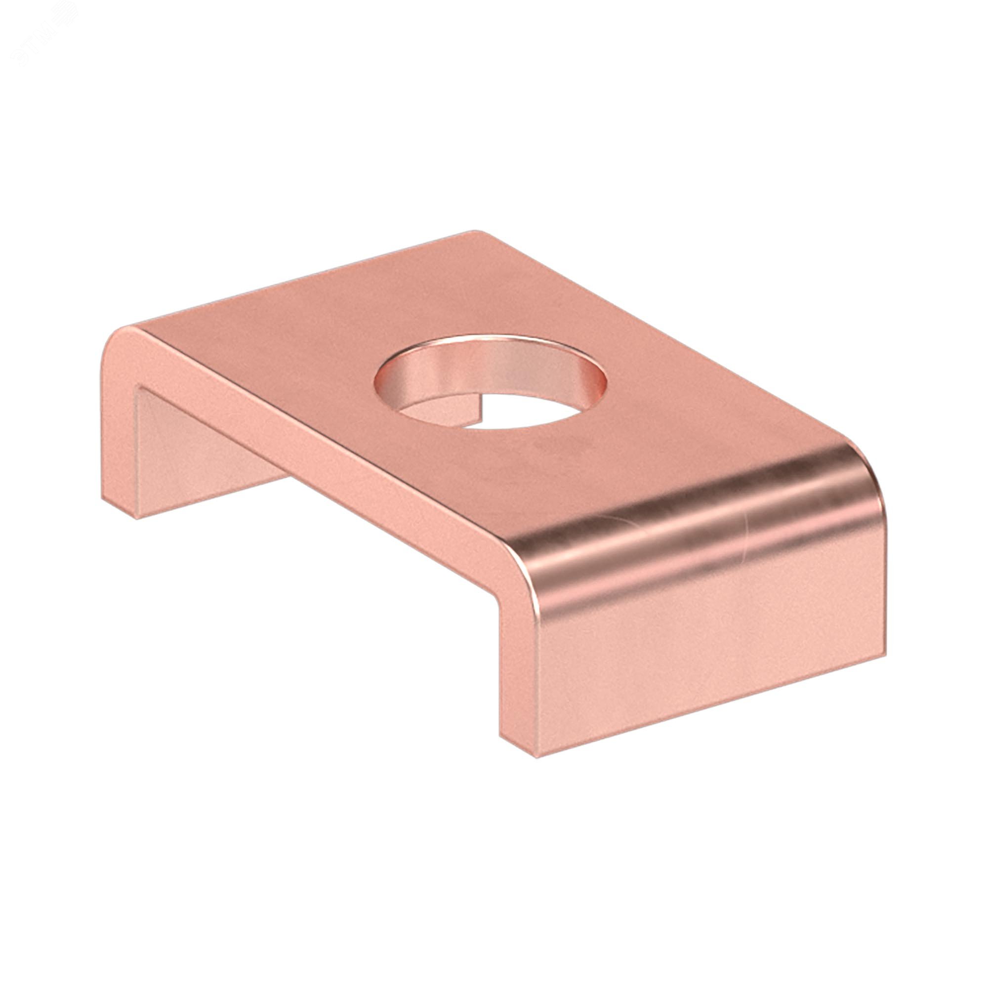 Изображение товара Медная скоба 25 мм для соединения шин DKC, 2 шины на фазу