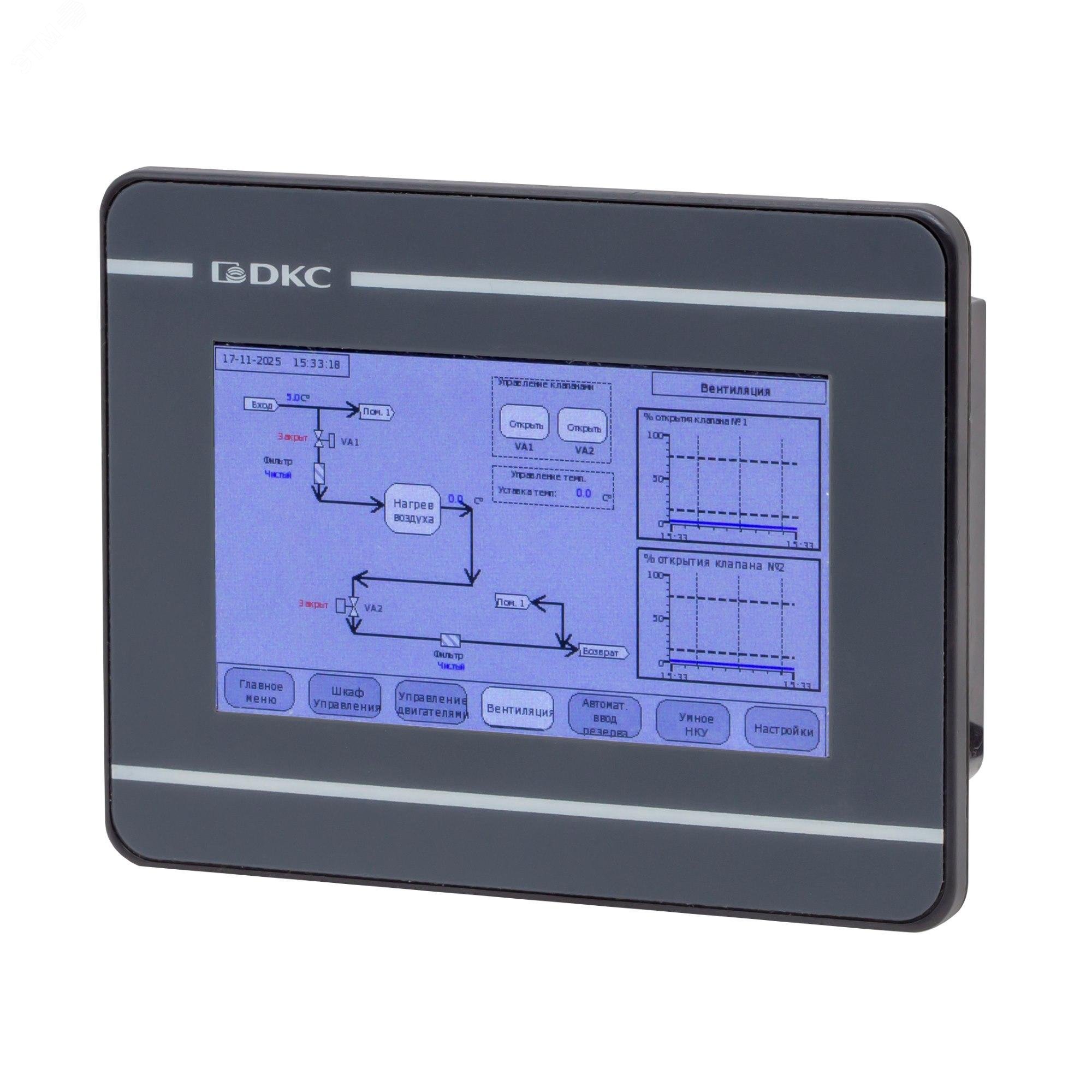 Изображение товара Промышленная операторская панель DKC Mitra 4.3 TFT управленческая
