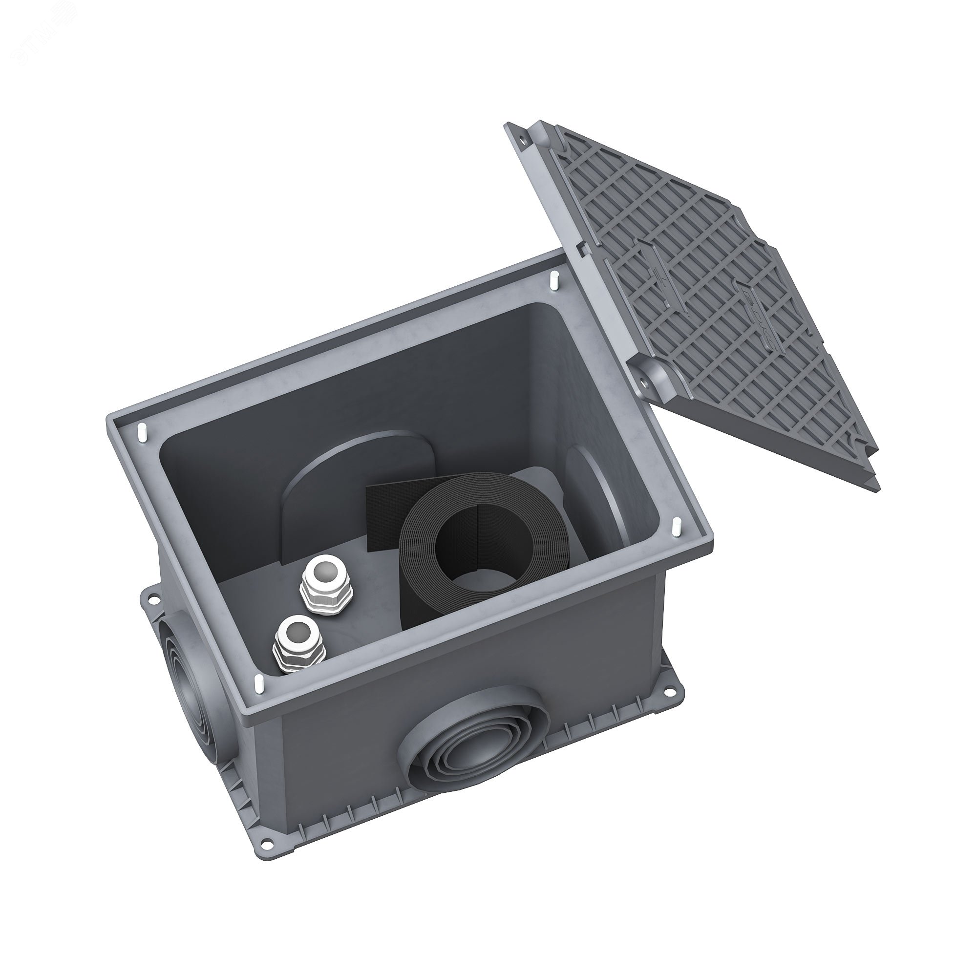 Изображение товара Контрольно-измерительный колодец из полипропилена 335х240х255 мм