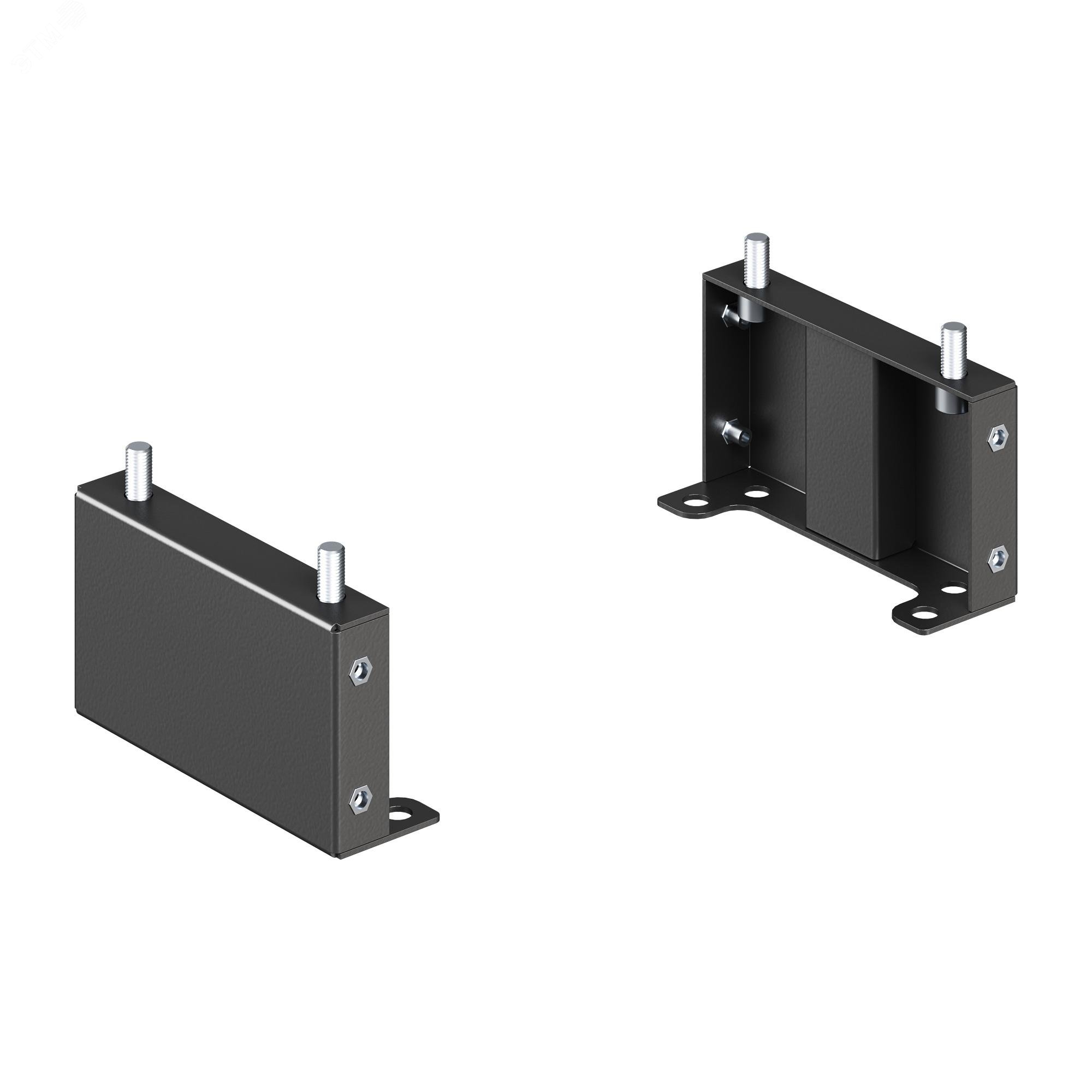 Изображение товара Фланцы цоколя боковые для корпусов RAM fit 250х100 мм комплект 2 шт