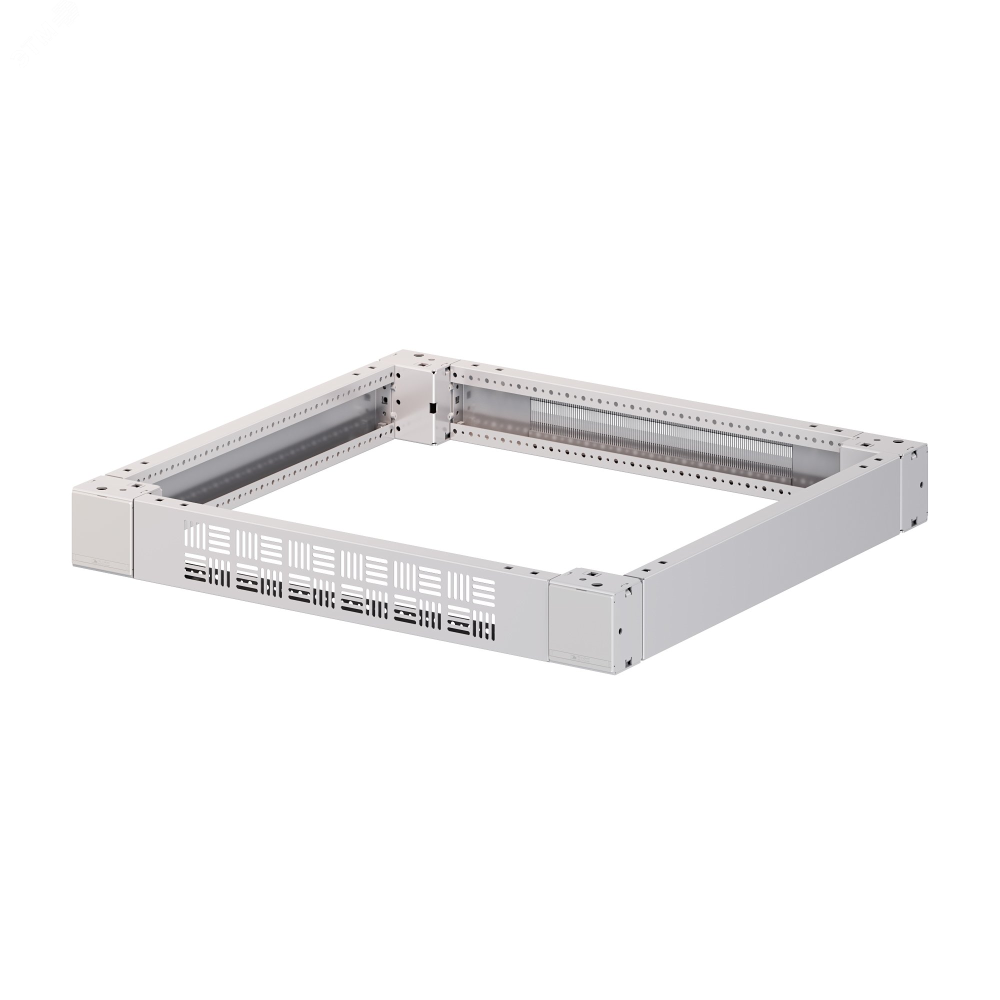 Изображение товара Цоколь для IT-CQE 600x1000 RAL7035 перфорированный с щеточным вводом DKC