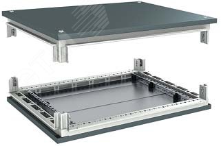 Изображение товара Комплект, крыша и основание, для шкафов CQE, 1200X400 мм (компл)
