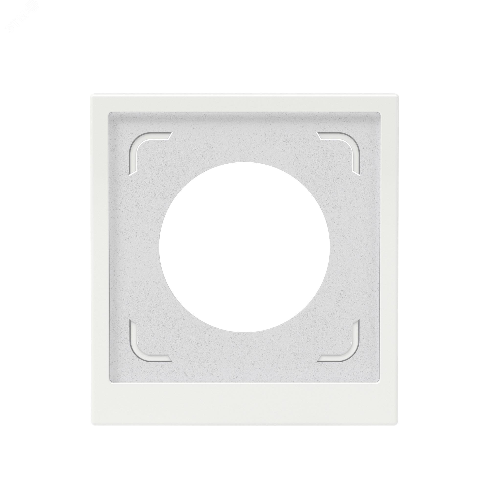 Изображение товара Рамка 1 пост IP44, KANT, белая магнолия (шт)