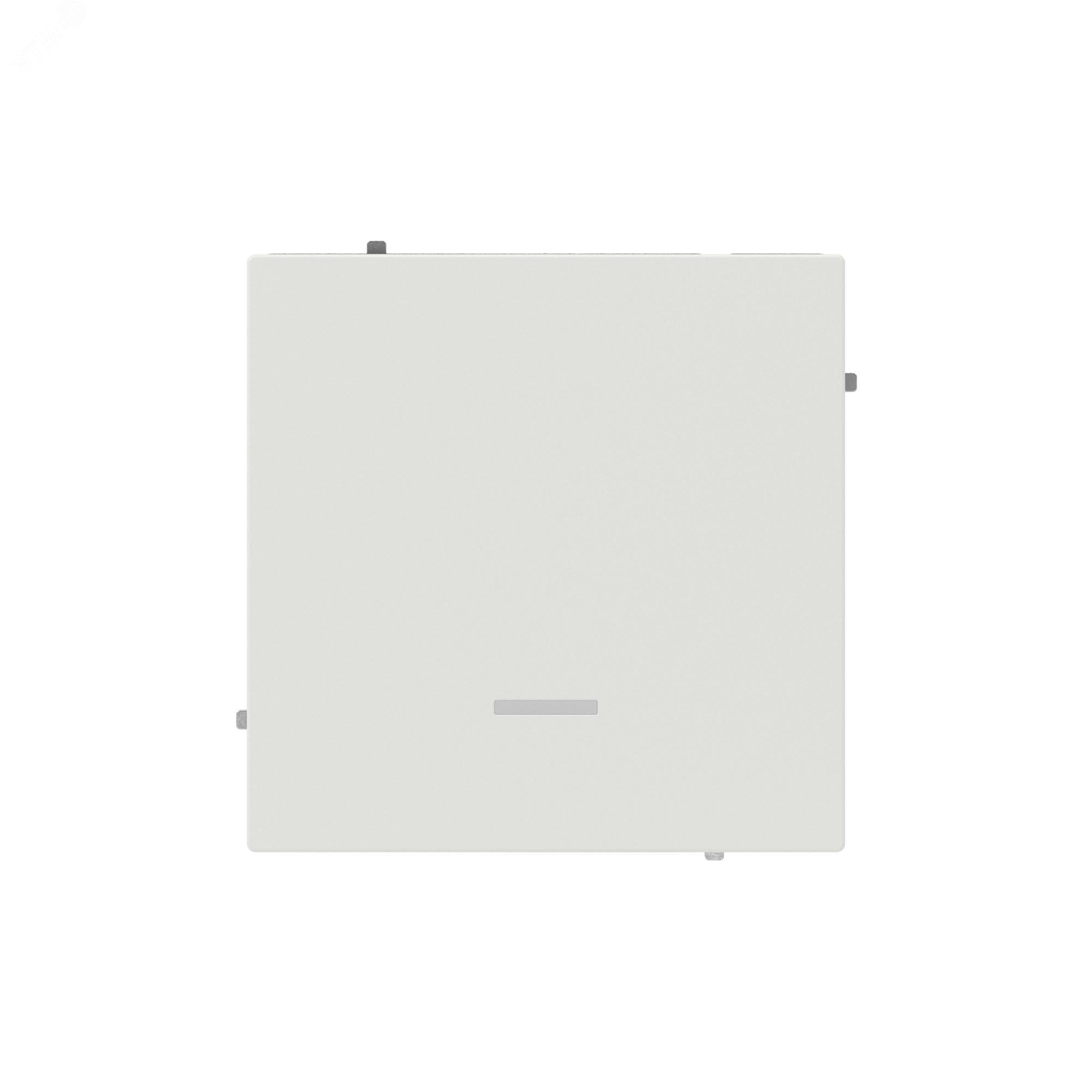 Изображение товара Переключатель одноклавишный с подсветкой, KANT, белый песок (шт)