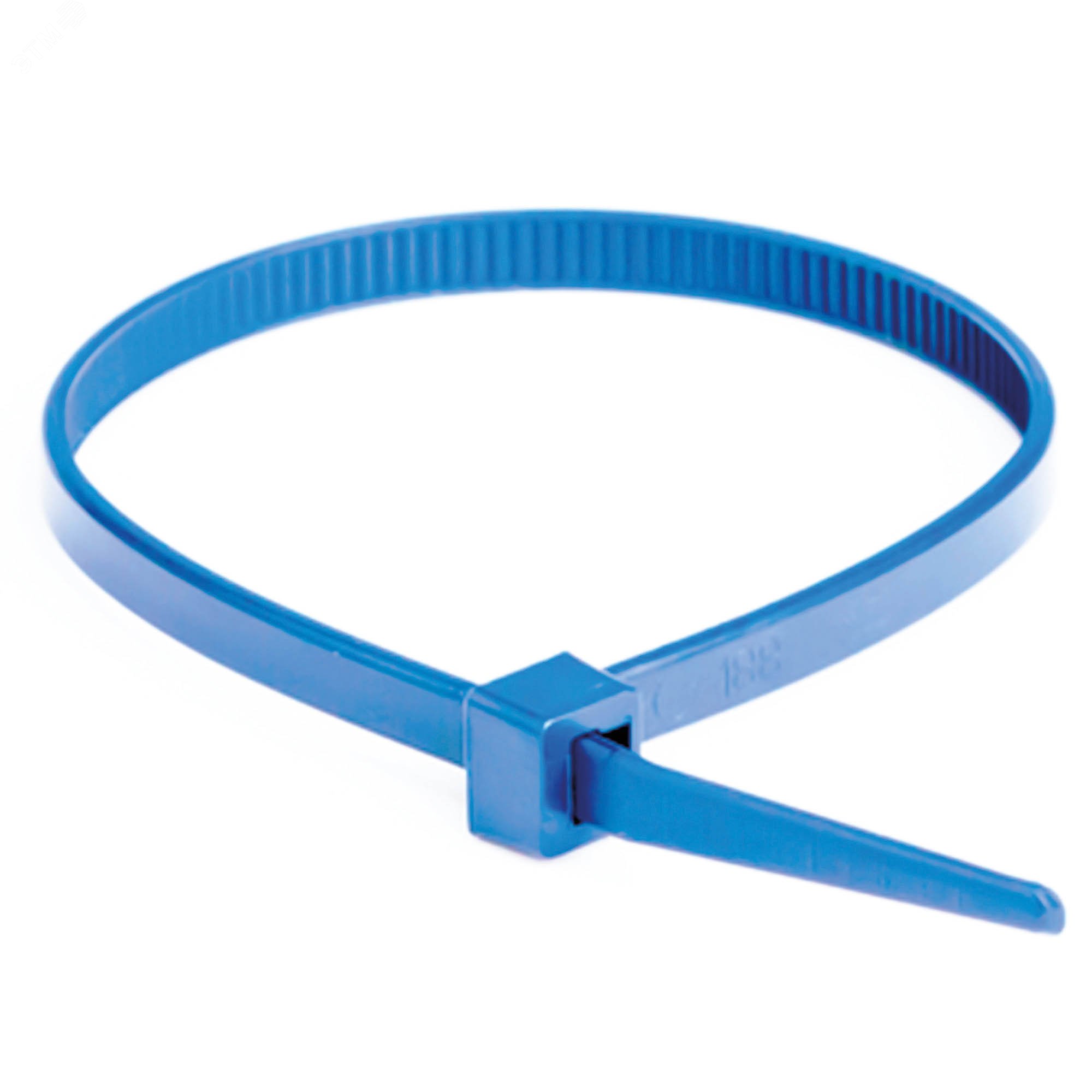 Изображение товара Хомут ETFE из фторопласта, химически устойчивый, голубой, 7,3х200 мм