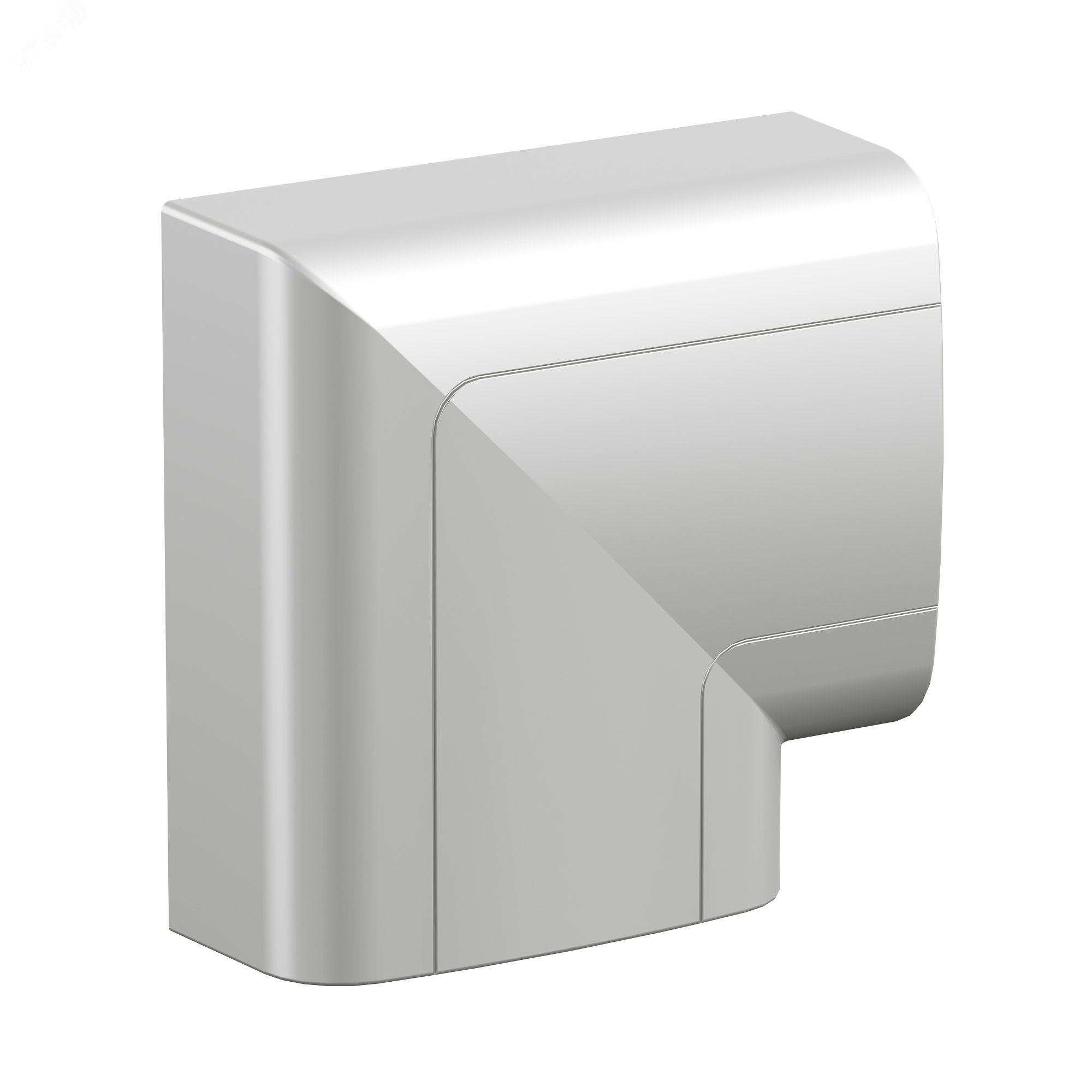 Изображение товара Угол плоский 110х50 мм серый металлик DKC для кабельных коробов