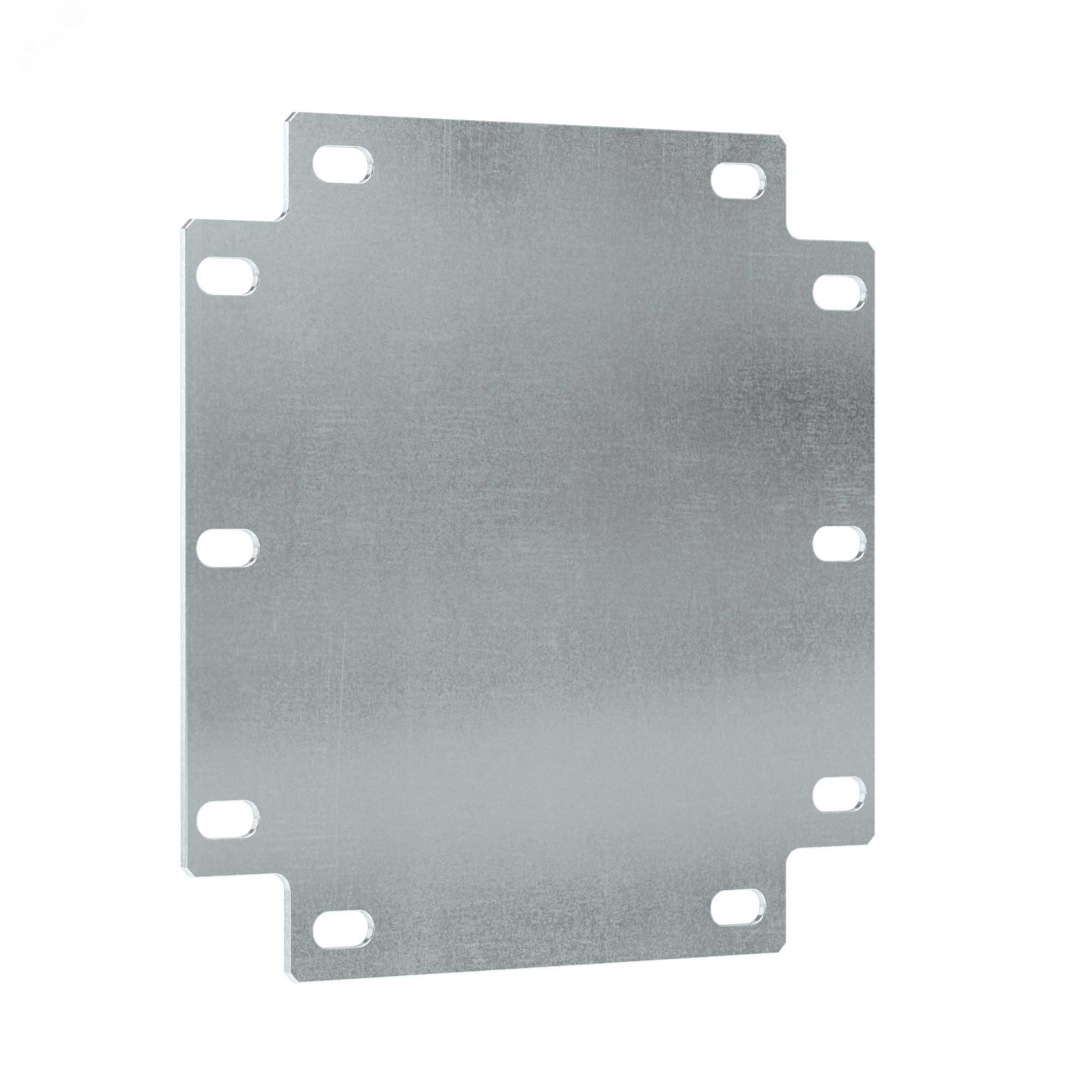 Изображение товара Монтажная плата для корпусов SDE SDI 200x200 мм оцинкованная