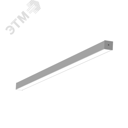 Изображение товара Светильник светодиодный CSVT CUBO 36 1500х50x50 CRI80 4000 opal-sand IP20 черный подвесной (шт)