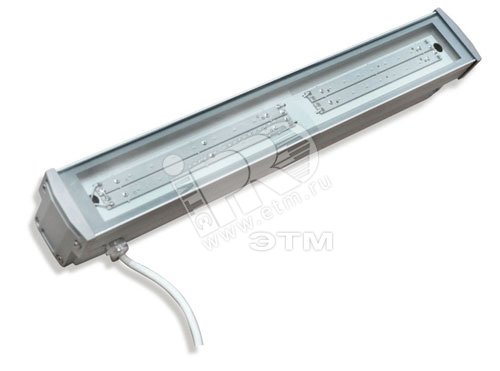 Светильник светодиодный ДБП-18Вт IP66 3000К матовый рассеиватель