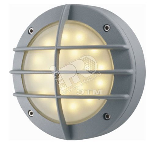 Светильник светодиодный ДБП-9Вт IP54 холодный белый с решеткой 960Лм