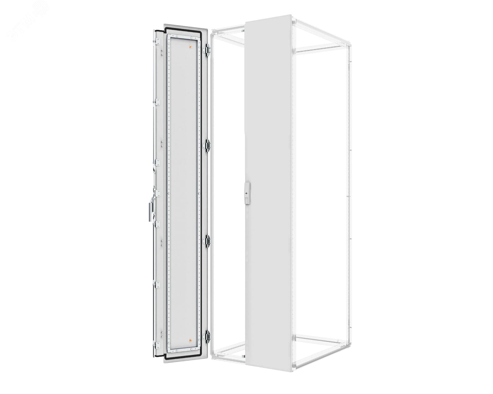 Изображение товара Дверь глухая двухстворчатая для шкафов RS52 2000мм широкий 1000мм