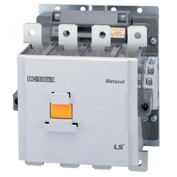 Контактор 4-х полюсный Metasol MC-225a/4P AC/DC100-200V 50/60Hz 2a2b ...
