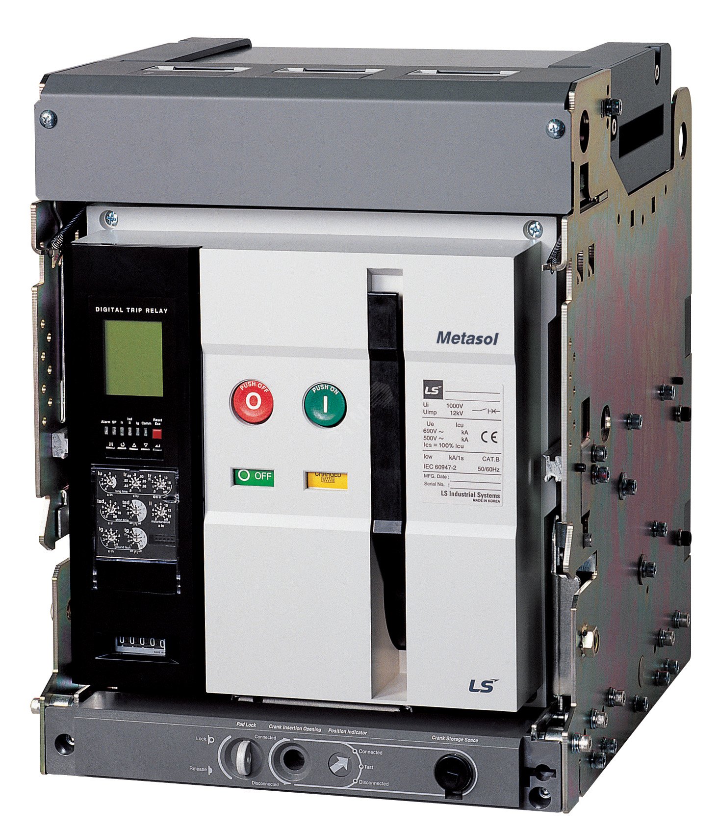 Автоматический воздушный выключатель Metasol AN-16D3-16A M2D2D2BX AC6U0 ...