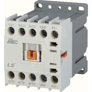 Изображение товара Контактор GMD-9M,4.0kW - 9A,3Р,DC24V 3W 1a (шт)