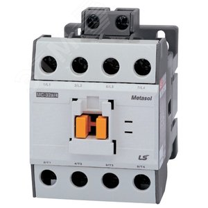 Контактор 4-х полюсный Metasol MC-32a/4P AC220V 50/60Hz, Screw