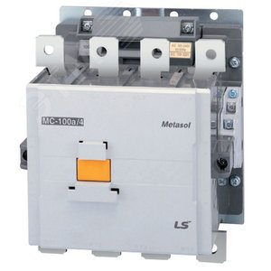 Контактор 4-х полюсный Metasol MC-100a/4P AC/DC100-200V 50/60Hz 2a2b, Screw