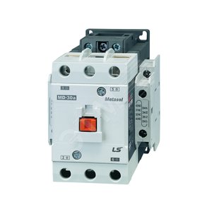 Изображение товара Двухполюсный контактор постоянного тока MD-30a DC24V Screw 2a2b (шт)