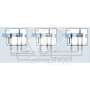 Изображение товара Мех блок на 3 автоматических выключателя MI (шт)