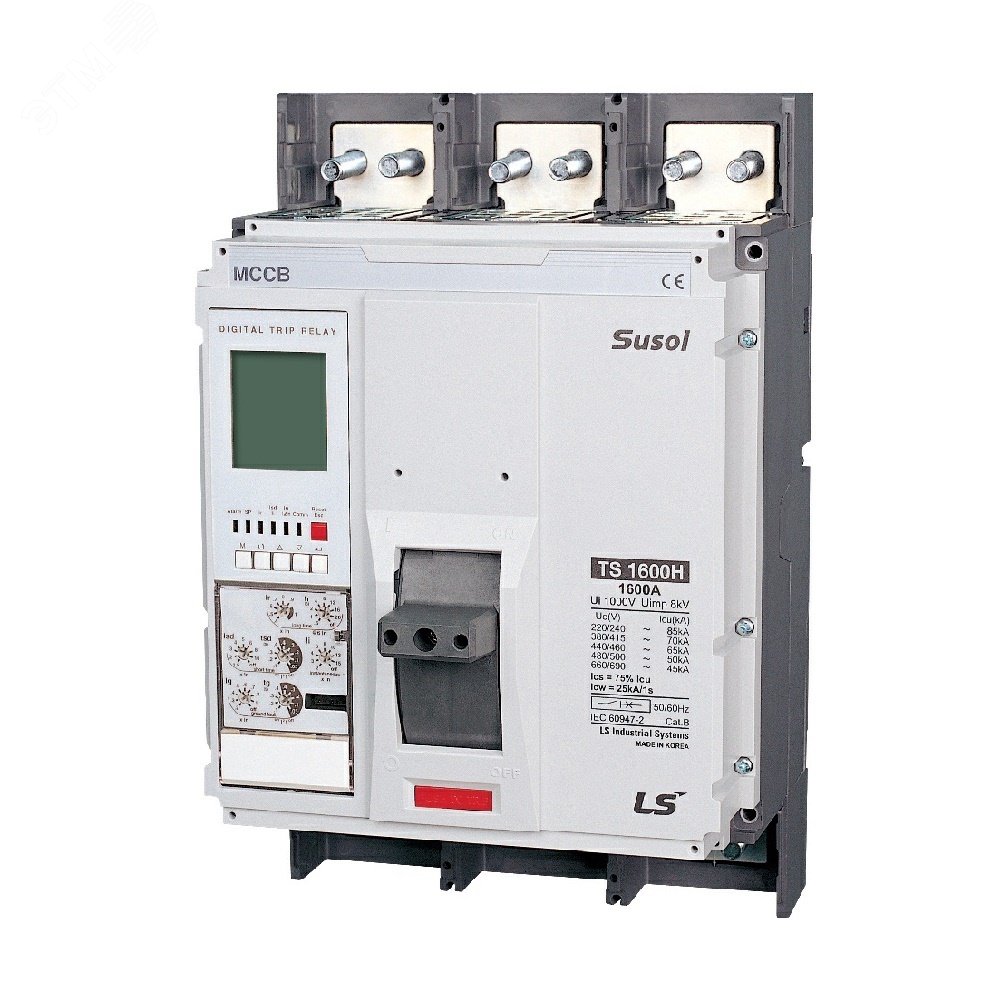 Автоматический выключатель TS1000L AG1 1000A 3P артикул 0174006800 LSIS ...