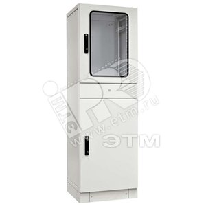 Шкаф 19-дюймовый 1800x600x800мм 38U SZE2 PC двухсекционный серый