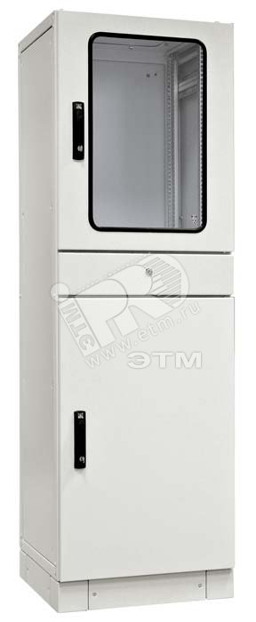 Шкаф 19-дюймовый 1800x600x800мм 38U SZE2 PC двухсекционный серый WZ-3004-00-03-011 ZPAS - превью 2