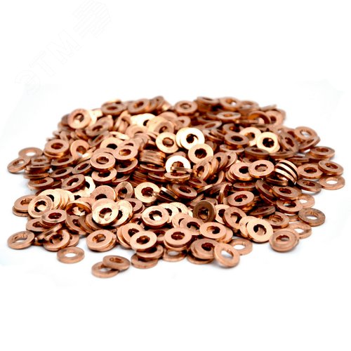 Прокладка пламягасящая форсунки впрыска двигателей Cummins 7,7х15х2,0 - фото 3