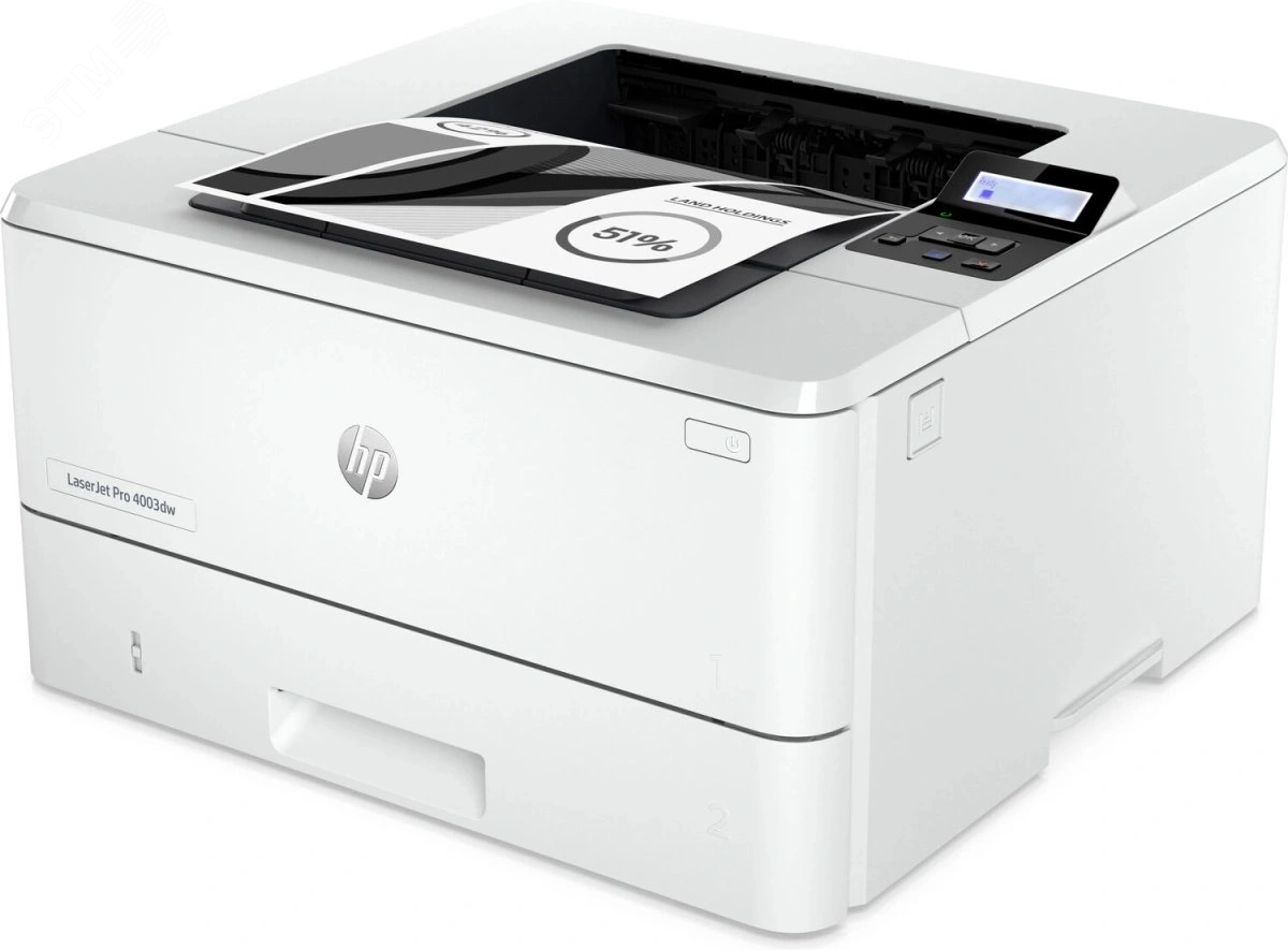 Изображение товара Лазерный принтер HP LaserJet Pro 4003dw A4 Duplex WiFi Ethernet белый