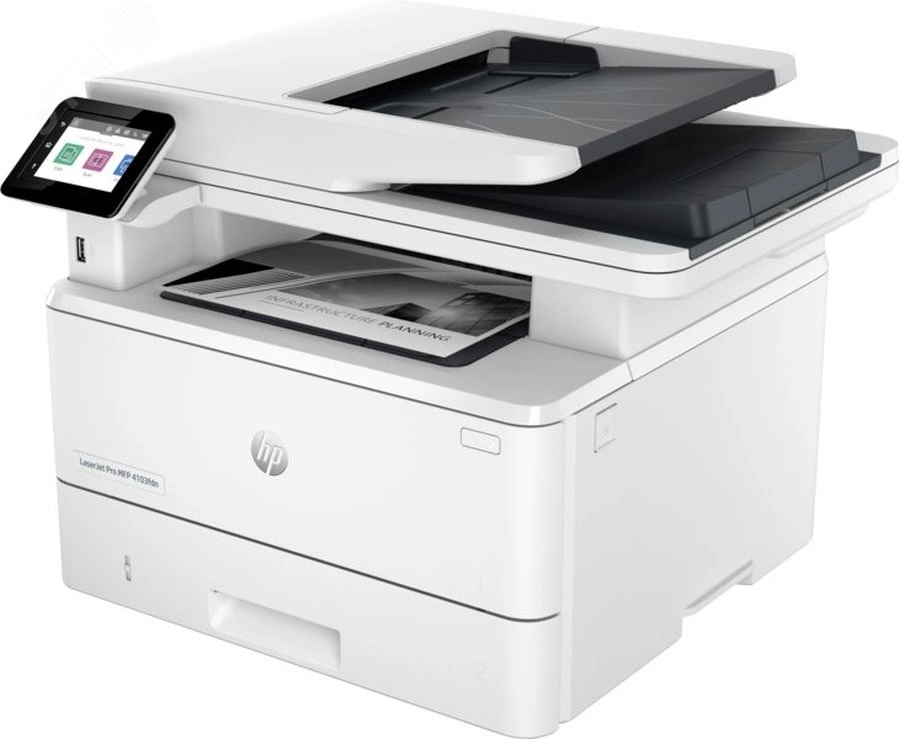 Изображение товара МФУ лазерное HP LaserJet Pro 4103fdn A4 Duplex Net белое