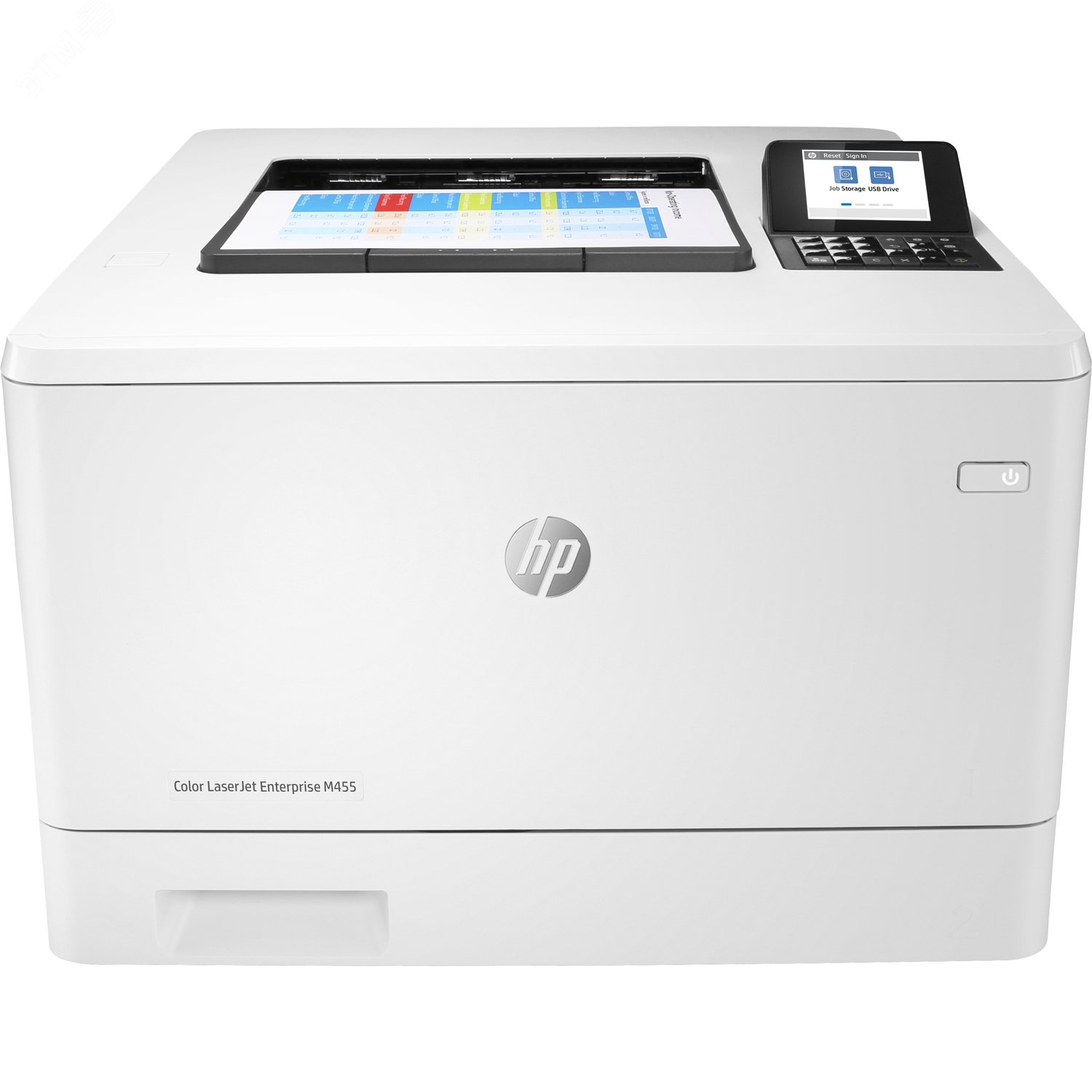 Изображение товара Цветной лазерный принтер HP LaserJet Enterprise M455dn