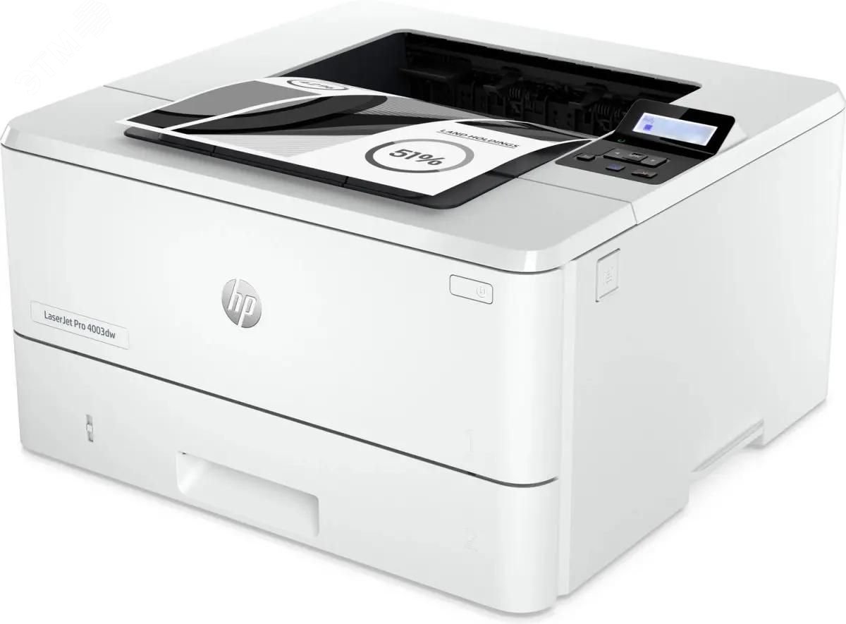 Изображение товара Лазерный принтер HP LaserJet Pro 4003dw формата А4 с беспроводной печатью