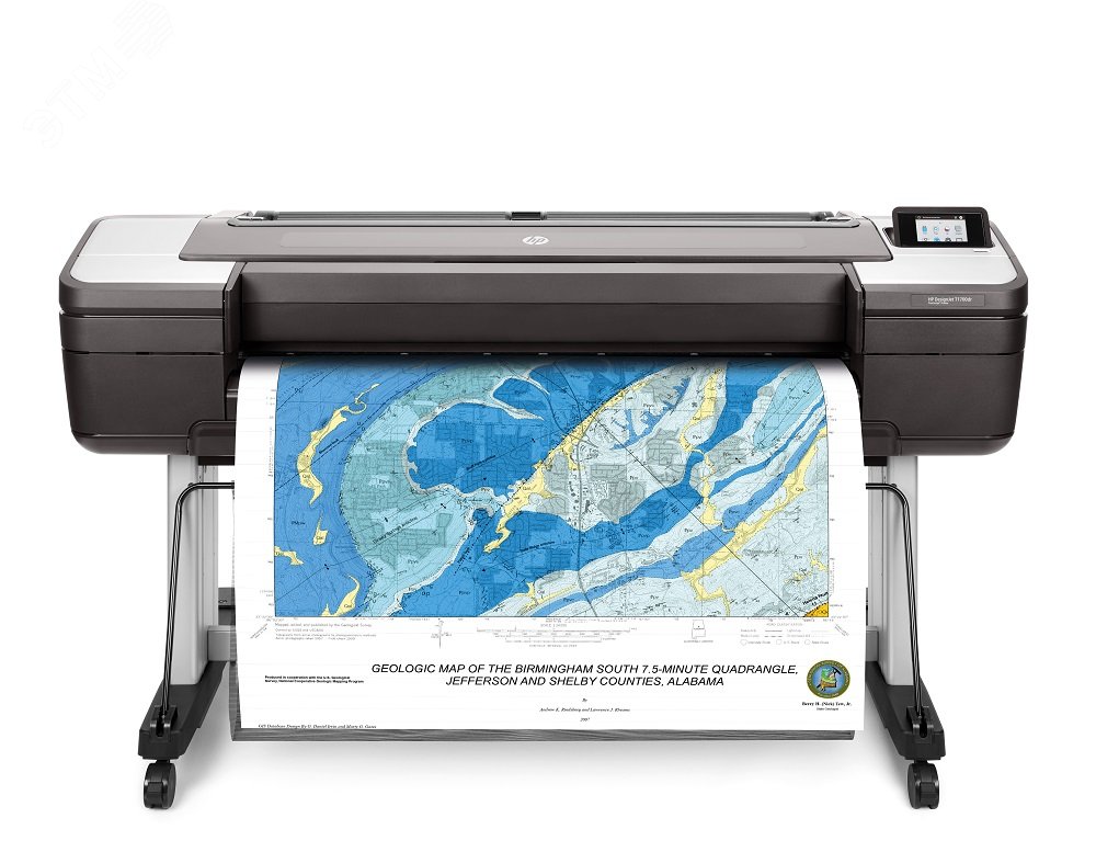 Изображение товара Принтер широкоформатный DesignJet T1700 44-in PostScript Printer (шт)