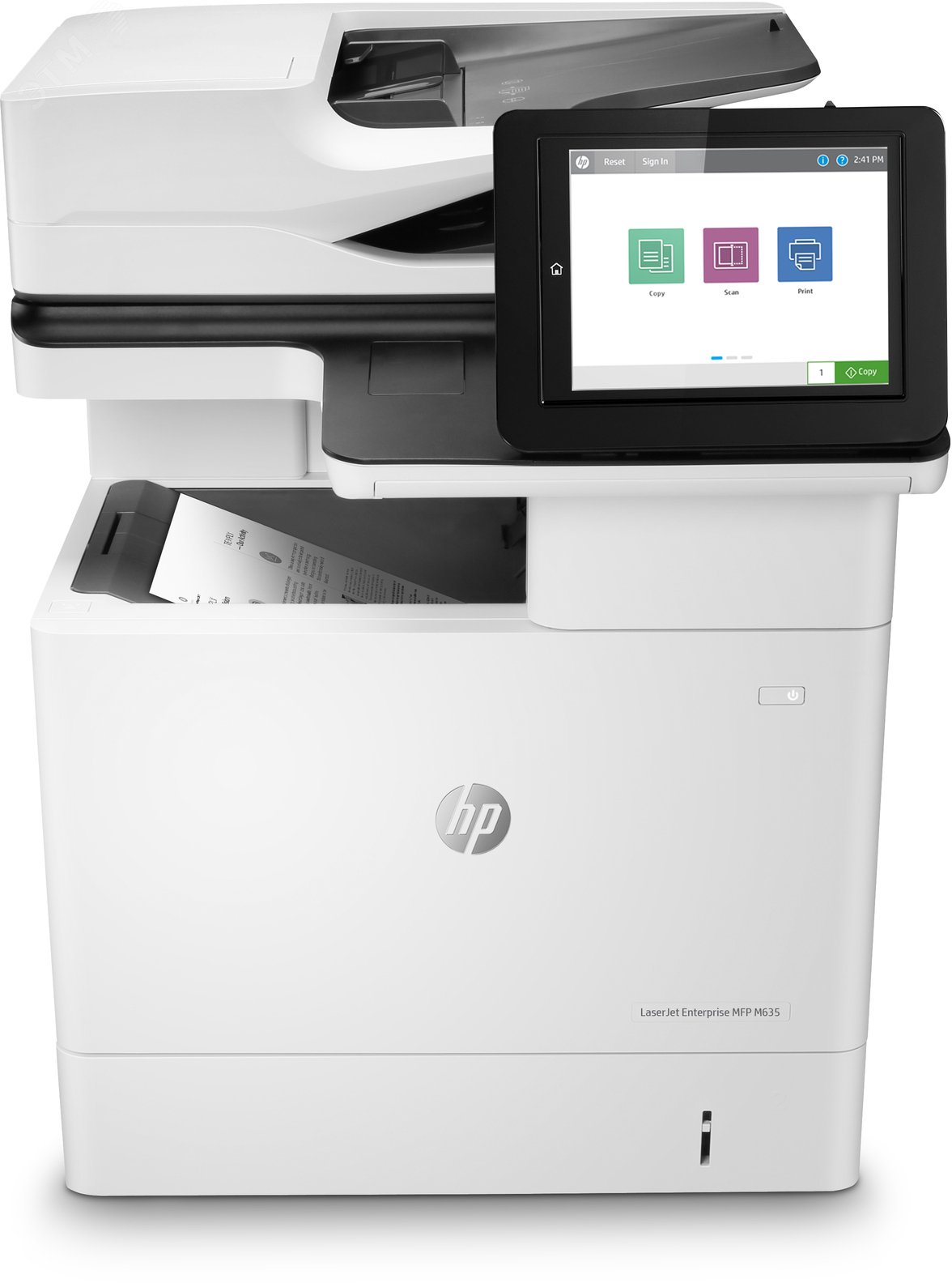 Изображение товара МФУ лазерное HP LaserJet Enterprise MFP M635h с безопасностью