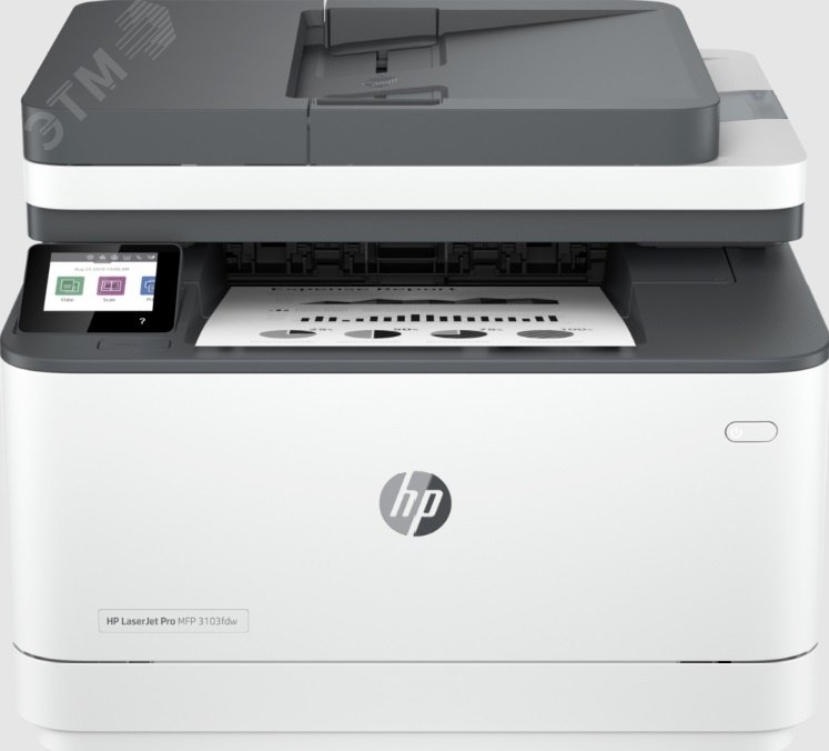 Изображение товара Лазерный принтер HP LaserJet Pro 3103fdw монохромная, беспроводная