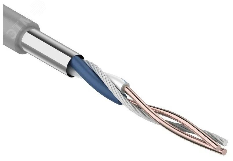 Изображение товара Витая пара U/UTP 1PR 24AWG CAT5e бухта 305м серый (м)