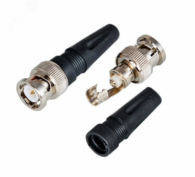 Изображение товара Разъем штекер BNC под винт с колпачком, (шт)