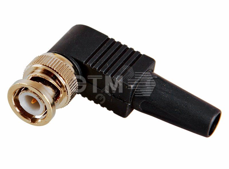 Изображение товара Разъем штекер BNC под винт с колпачком, угловой, (шт)