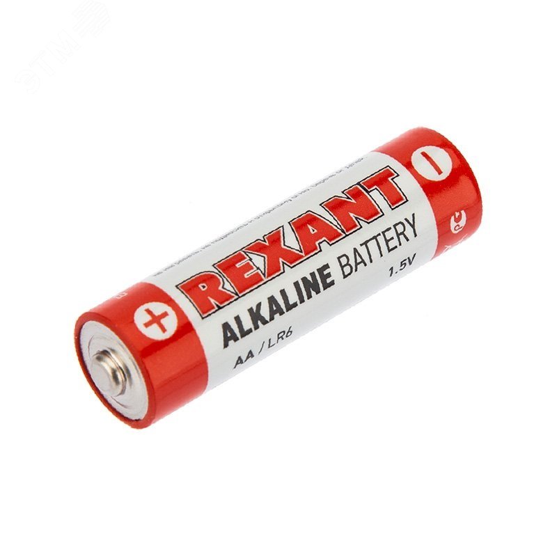 Алкалиновая батарейка AA/LR6 1,5 V 4шт 30-1027 REXANT