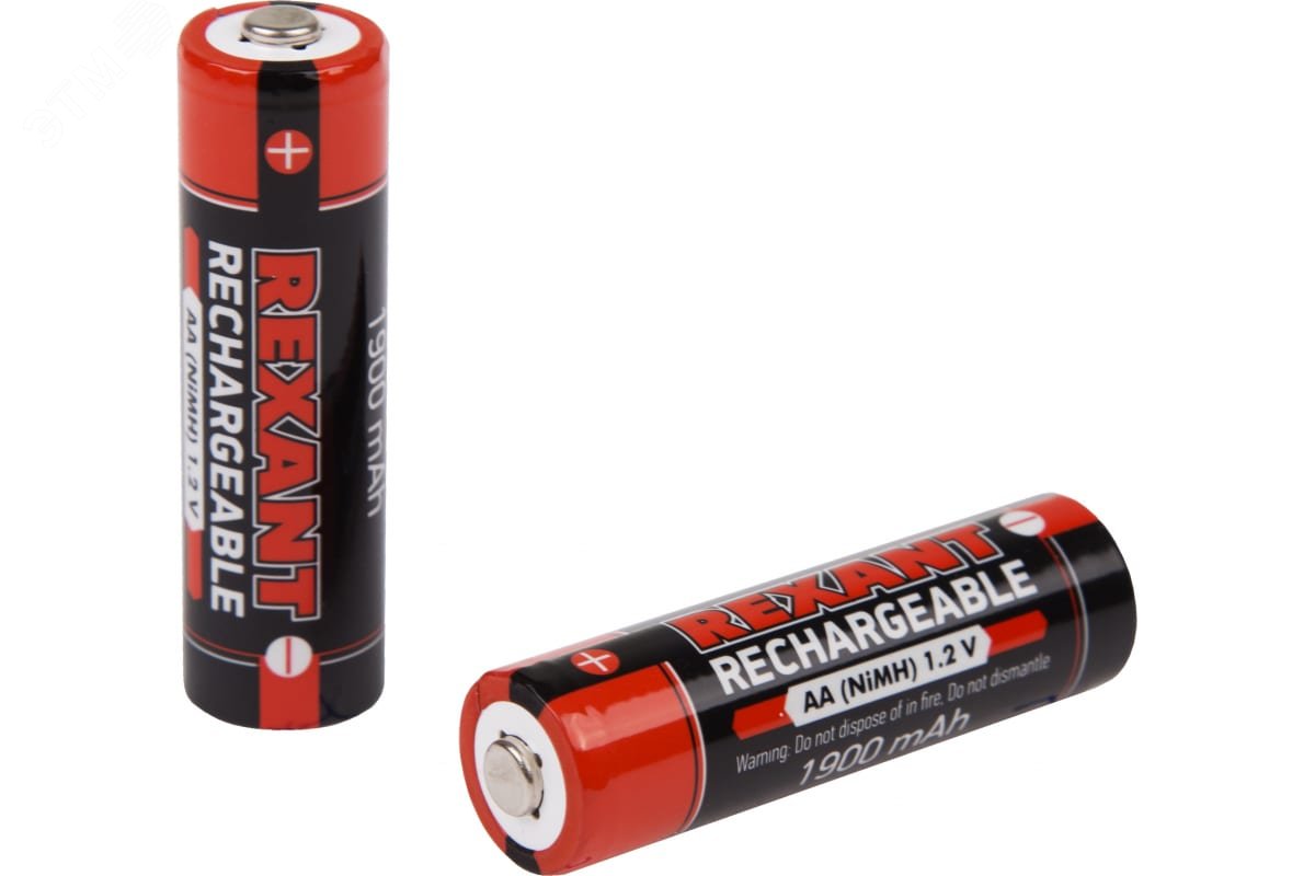 Изображение товара Аккумулятор пальчиковый AA 1.2 В 2300 мАч Ni-MH REXANT