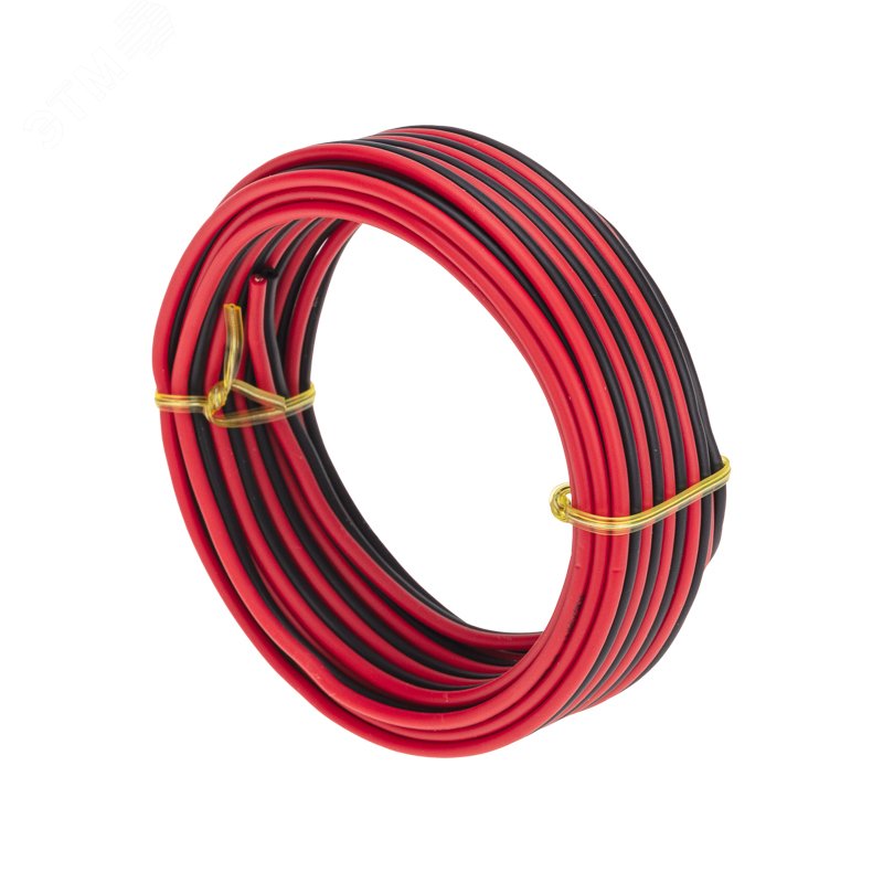 Изображение товара Кабель акустический 2х1.00 мм красно-черный. мини-бухта 5 м, (м)