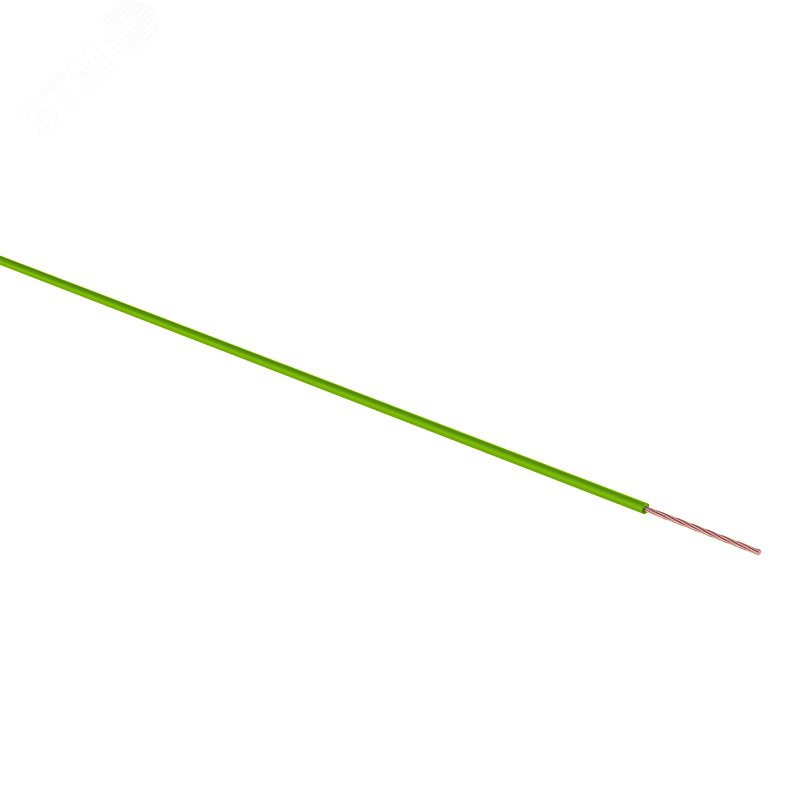 Провод ПГВА 1х1.50 мм2, зеленый, бухта 100 м, 01-6533 REXANT - превью