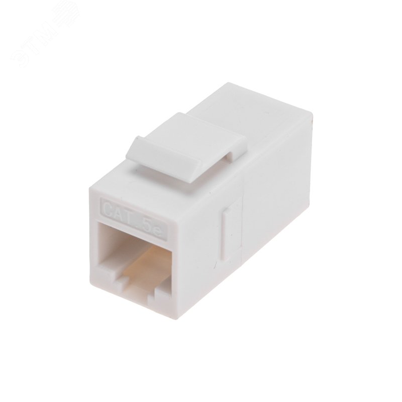 Изображение товара Адаптер проходной формата Keystone Jack RJ-45(8P8C) UTP CAT 5e (шт) Изображение товара Адаптер проходной формата Keystone Jack RJ-45(8P8C) UTP CAT 5e (шт)